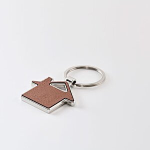 Additional Image 5 - a keychain with a house shaped key chain