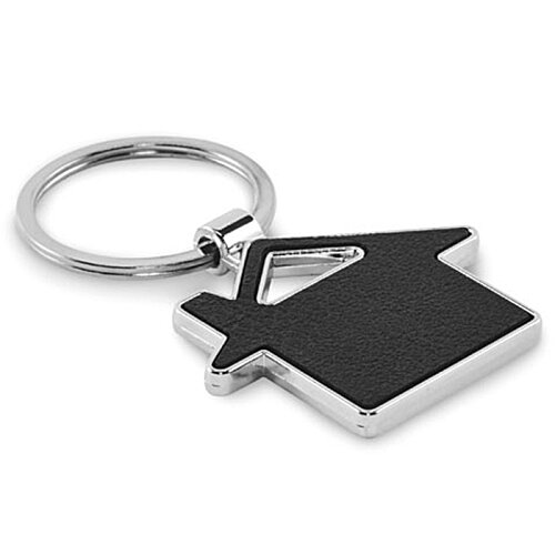 Additional Image 3 - a key chain with a house and star