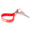 Additional Image 2 - a key chain with a red strap