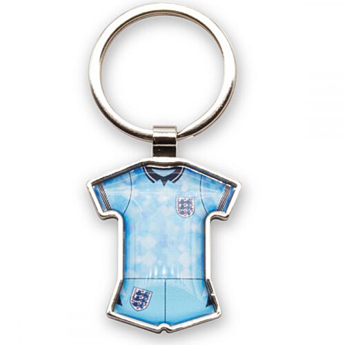 Additional Image 3 - a key chain with a blue shirt