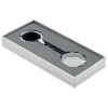 View Image 2 of 5 of Glass Round Keyring