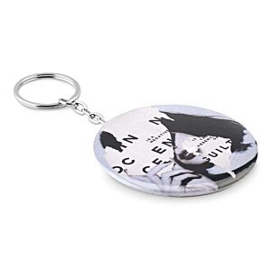 Additional Image 3 - a key chain with a design on it