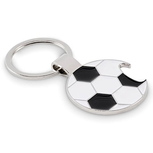 Additional Image 2 - a keychain with a football ball design