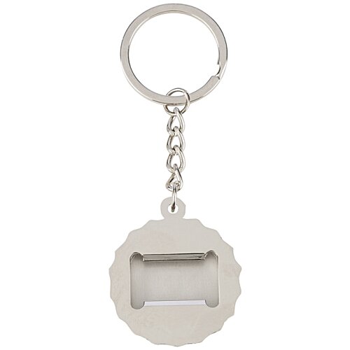 Additional Image 2 - a key chain with a key ring