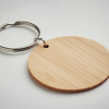 Additional Thumbnail Image 2 - a wooden keychain with a ring