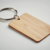 Additional Thumbnail Image 2 - a wooden key chain with a ring