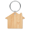 Additional Thumbnail Image 1 - a wooden house shaped keychain
