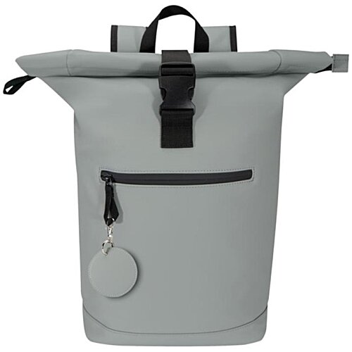 Additional Image 3 - a white bag with a black zipper