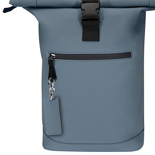 Additional Image 2 - a blue bag with a zipper