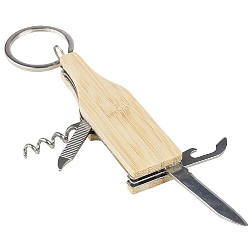 Additional Image 3 - a wooden knife with a corkscrew