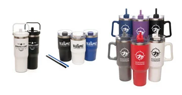 collage of everest tumblers