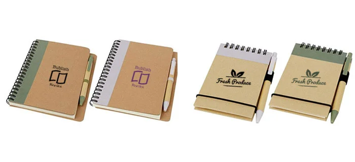 Collage of Colour Pop journals and jotters in pastel colours