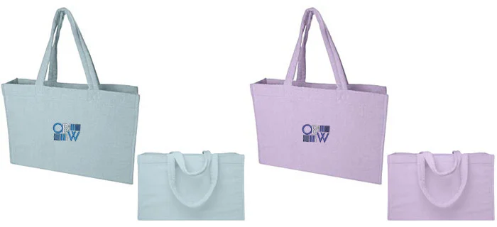 Collage of Siam Tote Bags in pastel colours