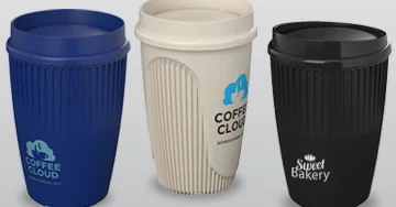 Prevented Ocean Plastic Coffee Cups