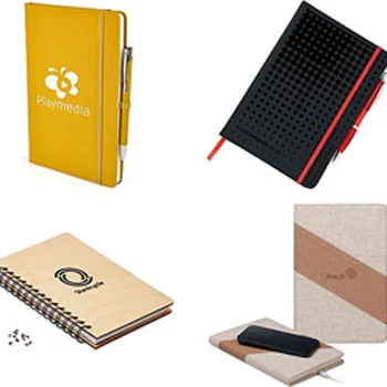 collage of notebooks