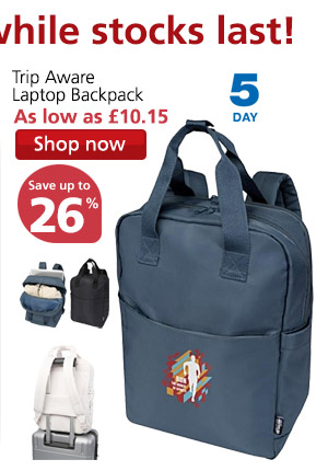 Trip Aware Laptop Backpack