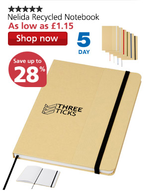 Nelida Recycled Notebook