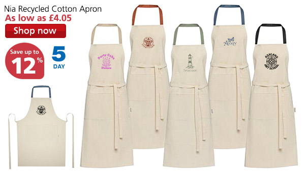 Nia Recycled Cotton Apron