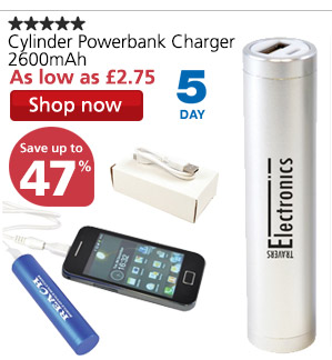 Cylinder Powerbank Charger