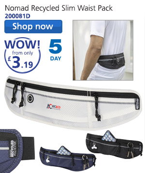 Nomad Recycled Slim Waist Pack