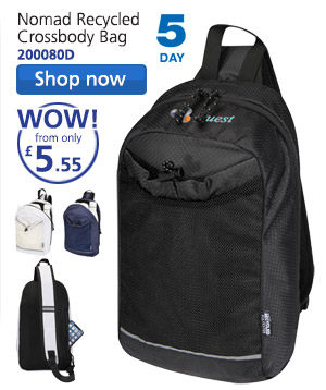 Nomad Recycled Crossbody Bag