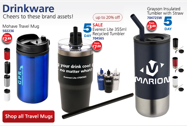 Everest Lite 355ml Recycled Tumbler