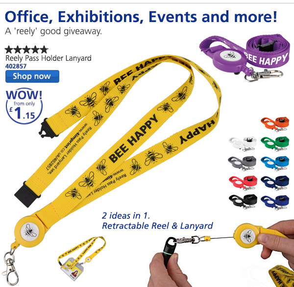 Reely Pass Holder Lanyard