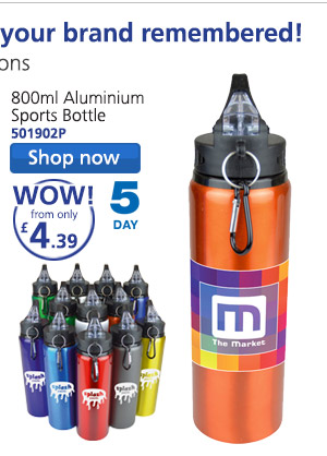 800ml Aluminium Sports Bottle