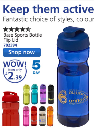 Base Sports Bottle - Flip Lid