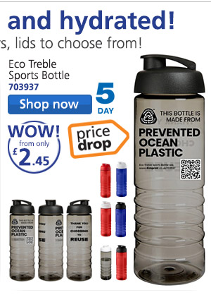 Eco Treble Sports Bottle - Flip Lid