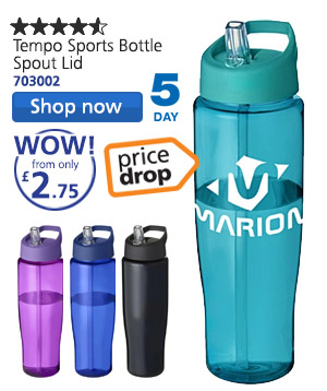 Tempo Sports Bottle - Spout Lid