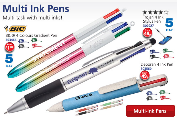BIC® 4 Colours Gradient Pen