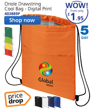 Oriole Drawstring Cool Bag