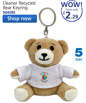Eleanor Recycled Bear Keyring