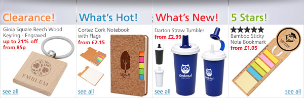 Clearance Promotional Items