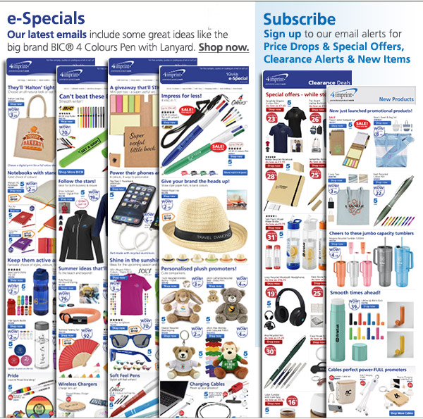 e-Specials in May